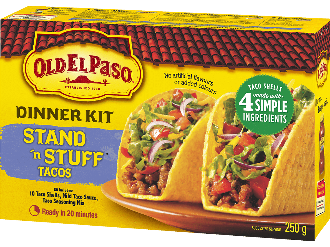 Stand and Stuff Tacos Dinner Kit